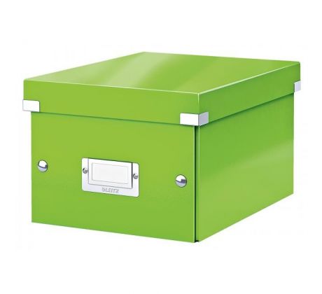 Malá krabica Click & Store zelená