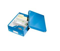 Malá organizačná krabica Click & Store modrá