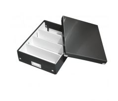 Stredná organizačná krabica Click & Store veľkosť M čierna