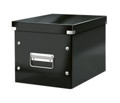 Štvorcová krabica A5 (M) Click & Store čierna