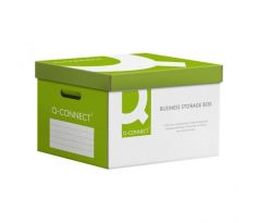 Archívna krabica s odnímateľným vekom Q-CONNECT zelená
