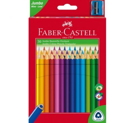 Farbičky Faber Castell Junior grip 30ks