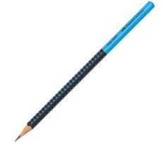 Ceruzka Grip 2001/HB Two Tone čierna/modrá 12ks