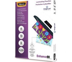 Laminovacie fólie Fellowes 216x303 A4 80mic