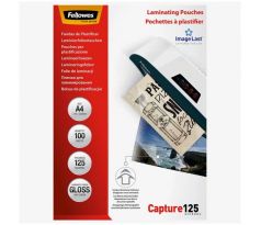 Laminovacie fólie Fellowes 216x303 A4 125mic