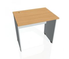 Pracovný stôl Gate, 80x75,5x60 cm, buk/sivý