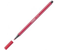 Popisovač STABILO Pen 68 tmavočervený