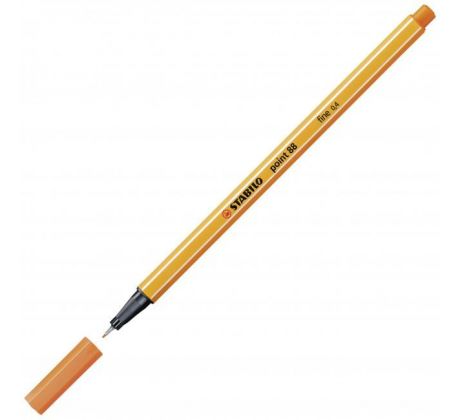 Liner STABILO Point 88 žltočervený