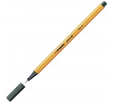 Liner STABILO Point 88 olivovo zelený