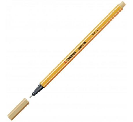 Liner STABILO Point 88 svetlookrový