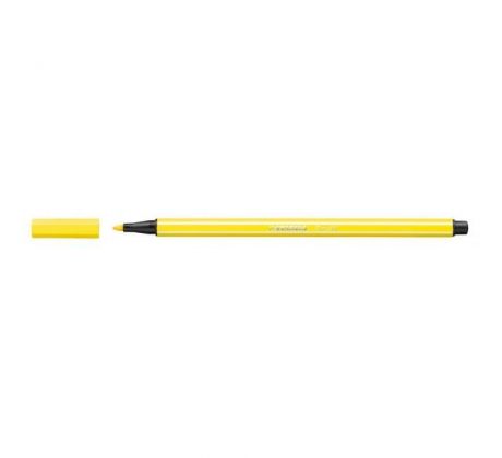Popisovač STABILO Pen 68 fluorescenčný žltý