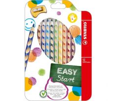 Drevené pastelky EASYcolors L 12sada