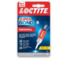 Sekundové lepidlo Loctite Super Bond Original 3+1g