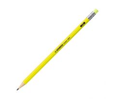 Ceruzka STABILO Swano Fluo s gumou žltá 12ks