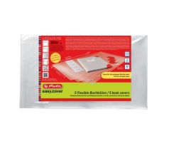 Obal na zošit Herlitz easy cover prispôsobivý 5 ks v sáčku