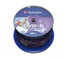 Verbatim DVD+R 16x 4,7GB cake 50 ks