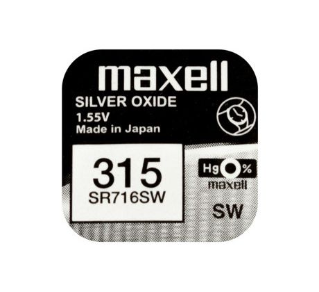 Batéria Maxell SR716SW (1ks) (SR716SW)