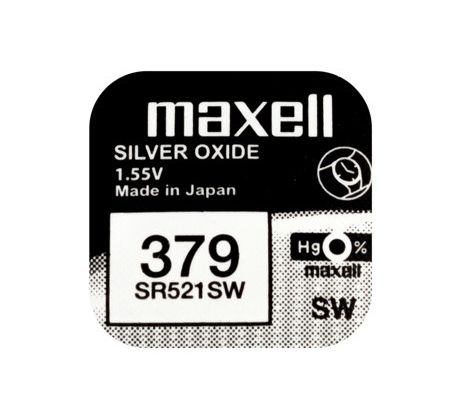 Batéria Maxell SR521SW (1ks) (SR521SW)