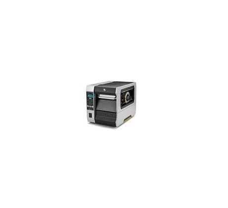 Zebra TT Printer ZT620; 6",300 dpi,Euro and UK cord, Serial,USB,Gigabit Ethernet,Bluetooth 4.0,USB Host,Rewind, Color,ZPL (ZT62063-T2E0100Z)