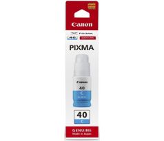 atramentová náplň CANON GI-40C cyan PIXMA G5040/G6040 7 (700 str.) (3400C001)