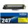 toner BROTHER TN-247 Yellow HL-L3210CW/L3270CDW, DCP-L3510CDW/L3550CDW, MFC-L3730CDN/L3770CDW (2300 str.) (TN247Y)