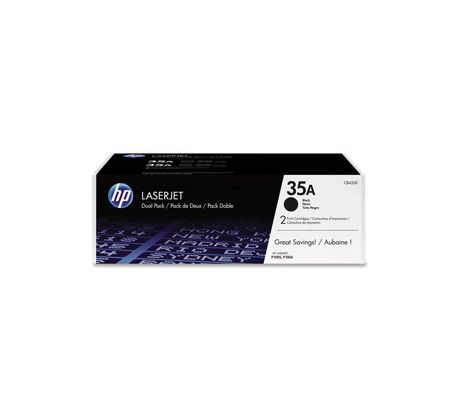 TONER HP CB435AD DualPack Čierny pre LJ P1005/P1006 dvojbalenie (2x 1500 str.) (CB435AD)