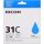 toner RICOH Typ GC 31 LC Cyan GXe2600/GXe3000N/GXe3300N/GXe3350N/GXe5550 (405689)