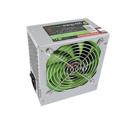 Zdroj Modecom Green Energy 500W Box (ZAS-GE-00-500-ATX-PFC-BOX)