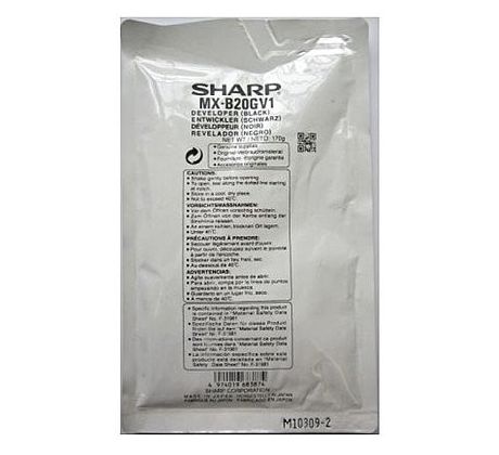 developer SHARP MX-B20GV MX-B200/B201D (25000 str.) (MXB20GV)