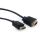 DisplayPort to VGA adapter cable, black, 1.8 m (CCP-DPM-VGAM-6)