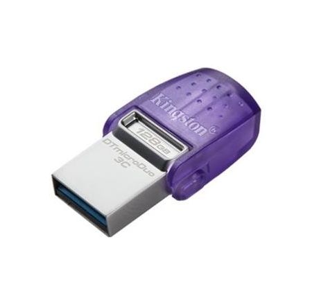 USB kľúč Kingston DataTraveler microDuo 3C 128GB USB 3.0/3.1 flashdisk (DTDUO3CG3/128GB)