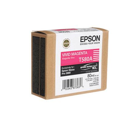 kazeta EPSON S Pro 3800 Vivid Magenta (C13T580A00)