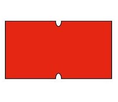 cenovkové etikety 22x12 COLAPLY - červené (pre etiketovacie kliešte) 1.250 ks/rol. (150722501)