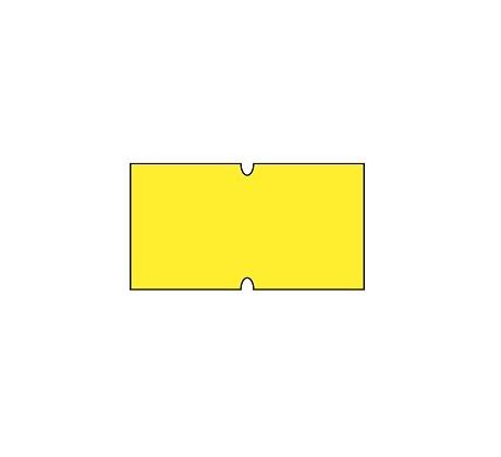 cenovkové etikety 22x12 COLAPLY - žlté (pre etiketovacie kliešte) 1.250 ks/rol. (15072230)
