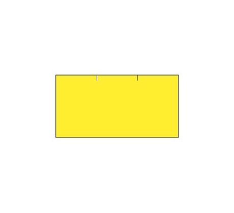 cenovkové etikety 37x19 CONTACT - žlté (pre etiketovacie kliešte) 1.000 ks/rol. (130300037)