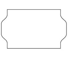 cenovkové etikety 32x19 METO - biele (pre etiketovacie kliešte) 1.000 ks/rol. (130300035)
