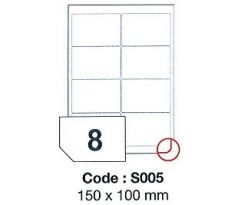 etikety RAYFILM 150x100 univerzálne biele SRA3 R0100S005A (100 list./SRA3) (R0100.S005A)