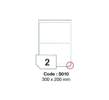 etikety RAYFILM 300x200 univerzálne biele SRA3 R0100S010A (100 list./SRA3) (R0100.S010A)