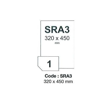 etikety RAYFILM 210x297 sametovo čierne laser SRA3 R0169SRA3A (100 list./SRA3) (R0169.SRA3A)
