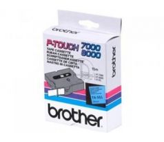 páska BROTHER TX551 čierne písmo, modrá páska Tape (24mm) (TX551)