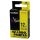 páska CASIO XR-12YW1 Black On Yellow Tape EZ Label Printer (12mm) (XR-12YW1)