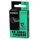 páska CASIO XR-18GN1 Black On Green Tape EZ Label Printer (18mm) (XR-18GN1)