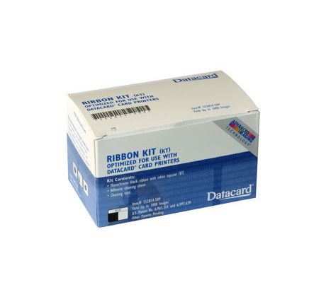 ribbon kit DATACARD (KT) SP35/SP55/SP75, CP40/CP60/CP80 black (534000-005 (552854-509))