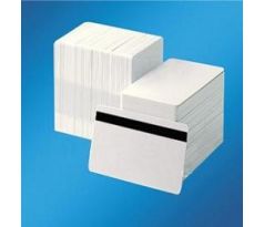karta DATACARD plastová biela s magnetickým prúžkom CR80/.030T HICL (803229-034 (803229-036))