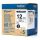 páska BROTHER HGe231 čierne písmo, biela páska HQ Tape (12mm) (5 ks) (HGE231V5)