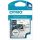 páska DYMO 16957 D1 Black On White Flexible Nylon Tape (12mm) (S0718040)