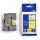 páska BROTHER TZS621 čierne písmo, žltá páska extra lepivá ADHESIVE Tape (9mm) (TZES621)