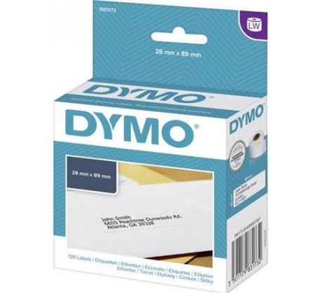 rolka DYMO 99011 Assorted Colour Labels 89x28mm (4ks) (S0722380)