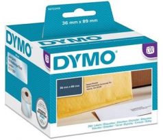 rolka DYMO 99013 Transparent Large Adress Labels 89x36mm (S0722410)