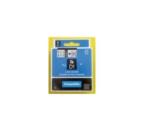 alt. páska Ecodata pre DYMO 40916 D1 Black On Blue Tape (9mm) (ECO-40916)